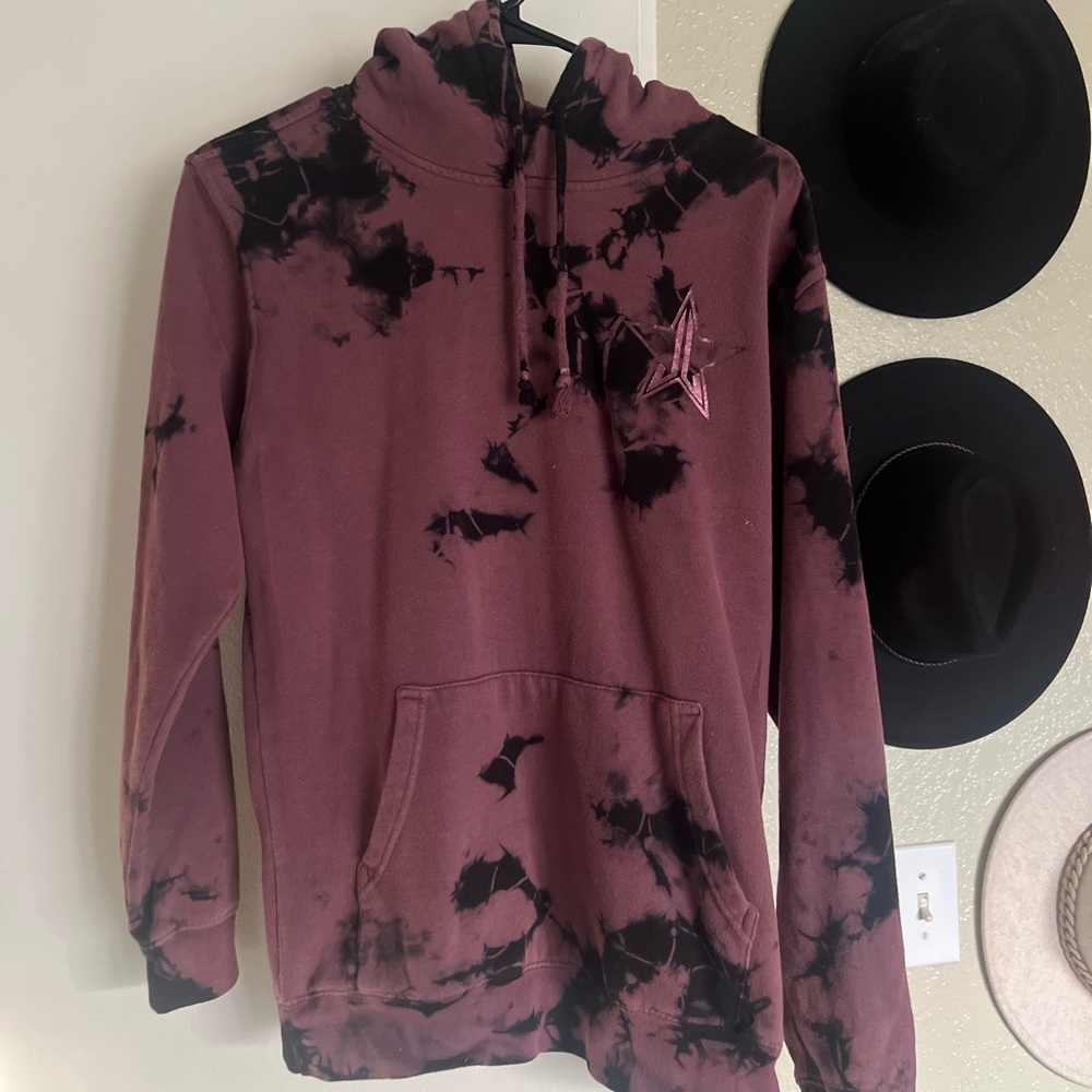 Jeffree Star Tie-Dye Hoodie - Purple and Black